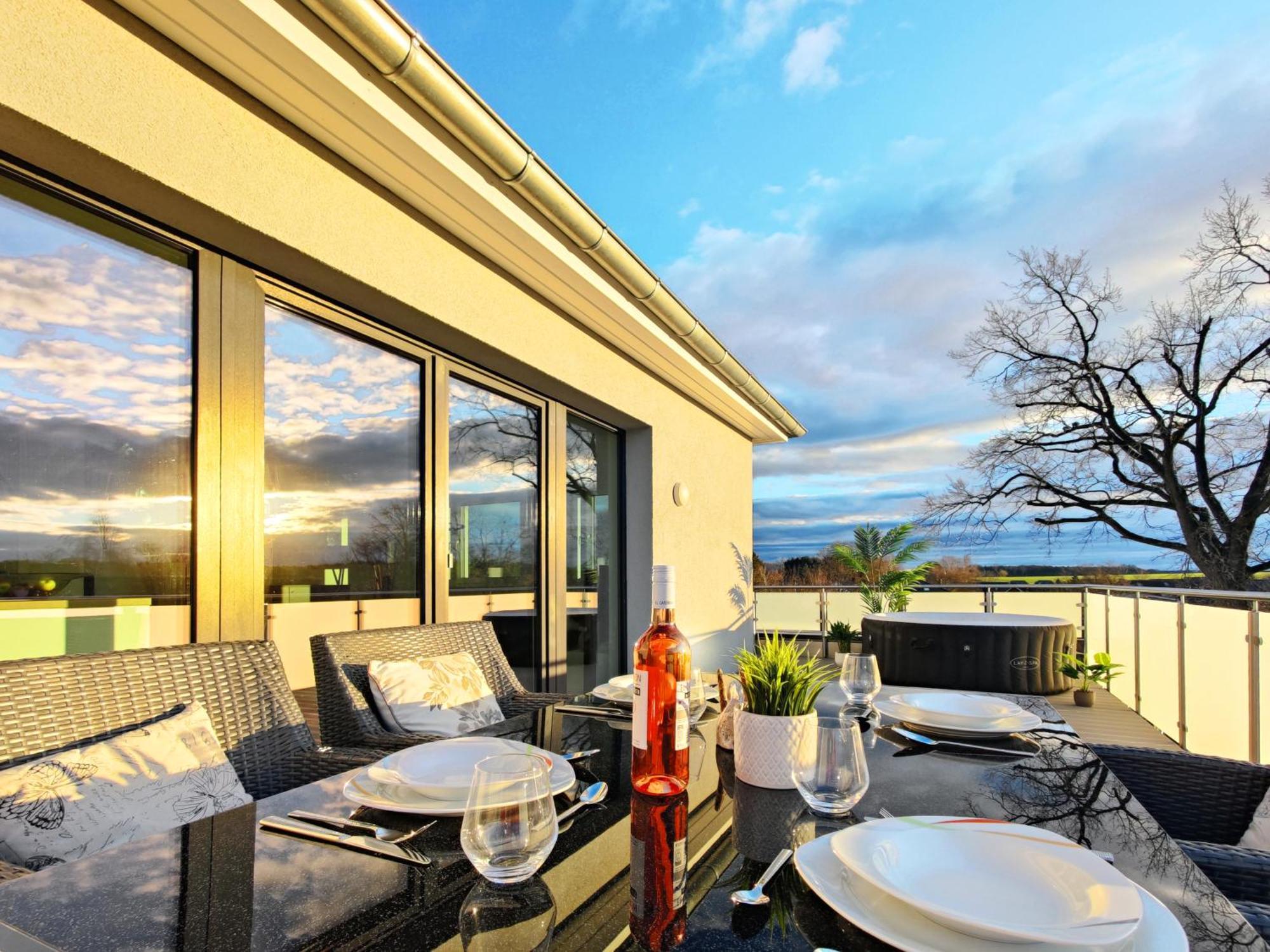 Penthouse Mit Whirlpool Bei Hannover Burgwedel  Esterno foto