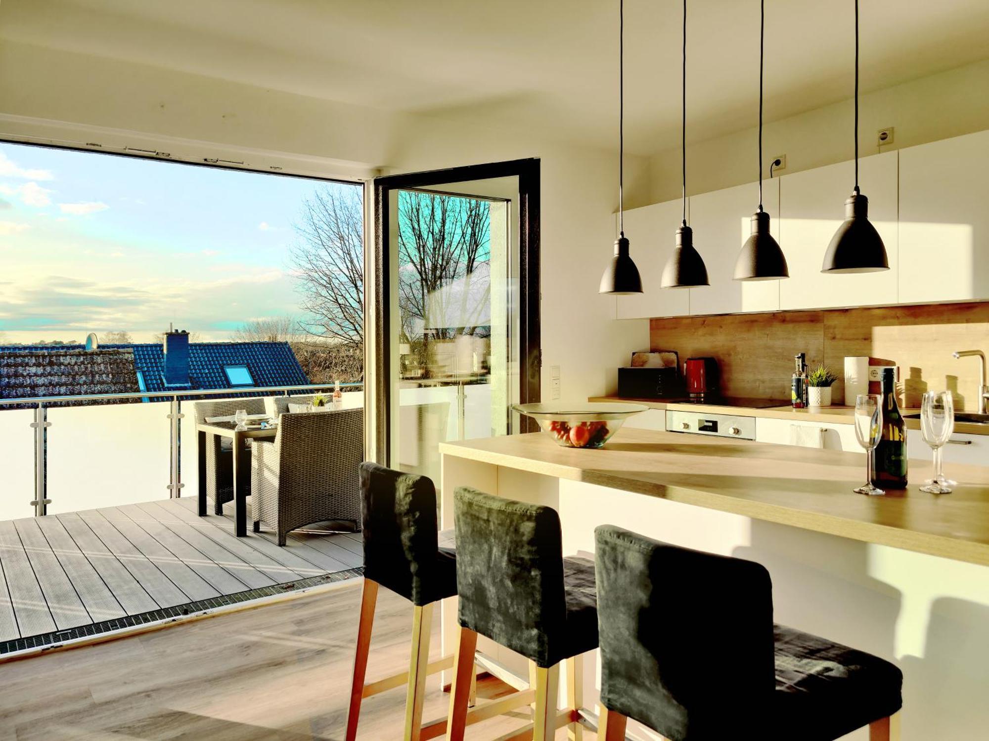 Penthouse Mit Whirlpool Bei Hannover Burgwedel  Esterno foto